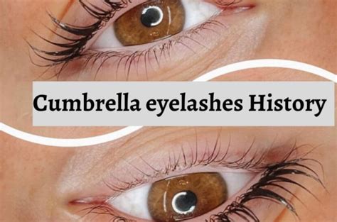 cumbrella eyelashes|cumbrella eyelashes history.